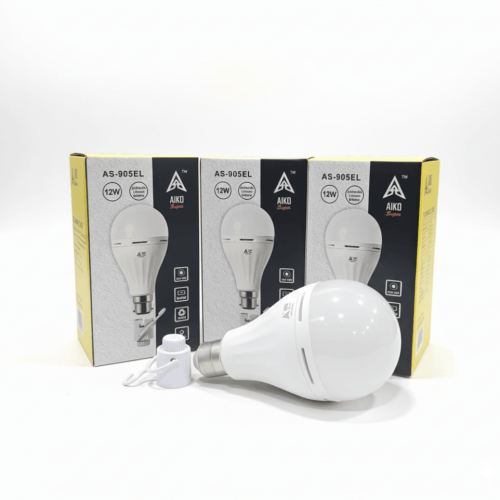 AIKO RECHARGEABLE ENERGY SAVING LED BULB AS-905 High-power 12W Bulb